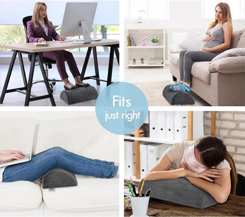 Foot Rest Pillow - Plush Cover