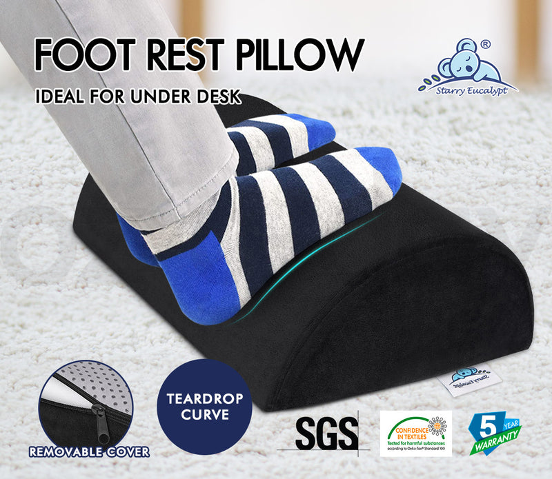 Foot Rest Pillow - Plush Cover